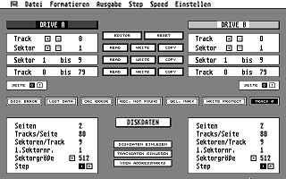 Diskaux atari screenshot